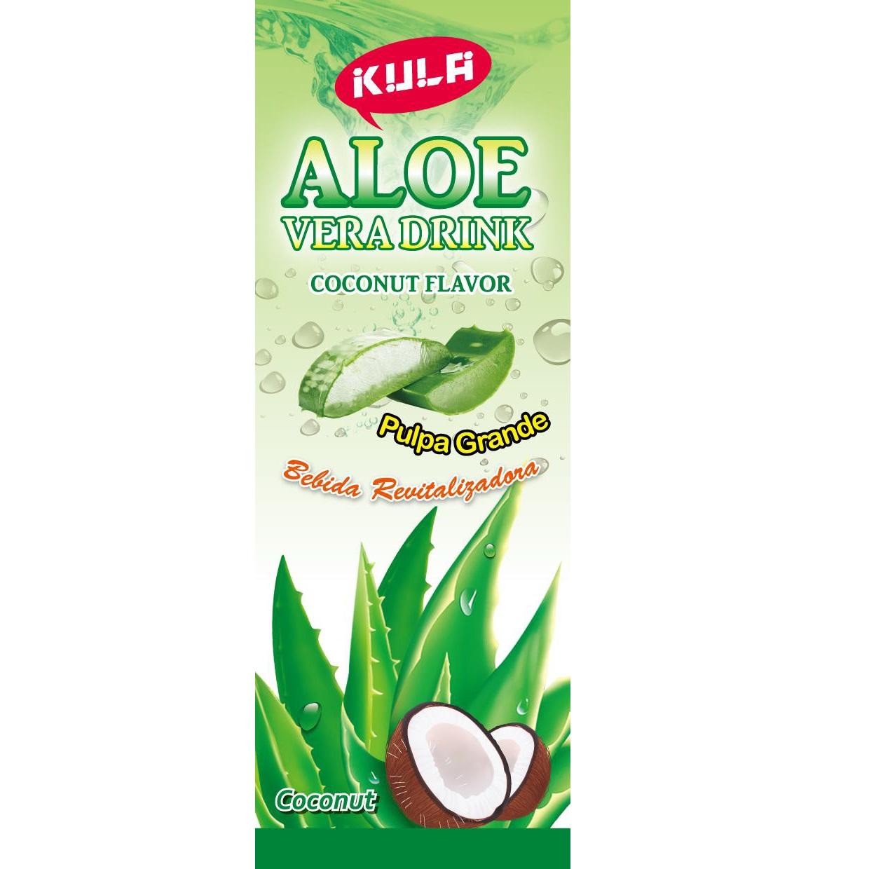 KULA ALOE VERA DRINK COCONUT FLAVOR及圖